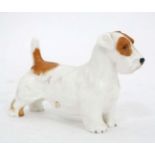 Figure of a terrier dog by Royal Worcester CONDITION: Please Note - we do not make