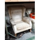 Parker Knoll leather armchair CONDITION: Please Note - we do not make reference to