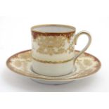 A Noritake coffee cup & saucer,