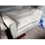 Chesterfield 2 seat sofa CONDITION: Please Note - we do not make reference to the