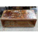 Burr Walnut coffee table CONDITION: Please Note - we do not make reference to the