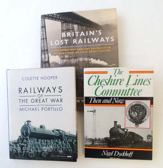 Books: A collection of 3 Railway books in original dust jackets, - Image 3 of 5