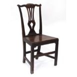 Oak chair CONDITION: Please Note - we do not make reference to the condition of