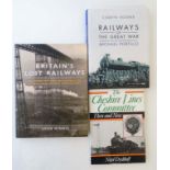 Books: A collection of 3 Railway books in original dust jackets,