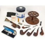 Smoking Pipes : A collection of three E A Carey ' Magic Inch ' pipes , comprising Prince ,