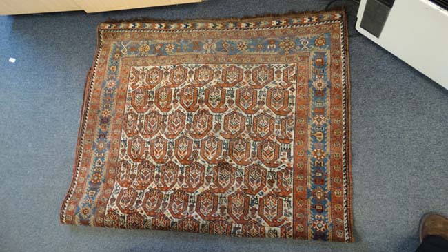 Carpet / Rug : A Persian carpet with central ground of 67 birds ( nearly all differing to one - Image 6 of 18