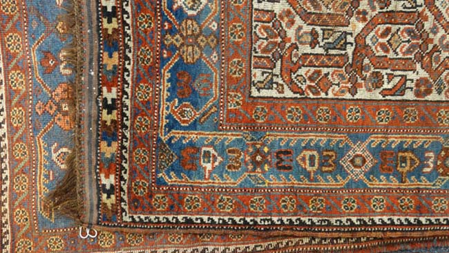 Carpet / Rug : A Persian carpet with central ground of 67 birds ( nearly all differing to one - Image 7 of 18