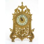 Strutt / Easel Clock : a key wind,