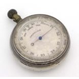 Pocket Barometer : a compensated Pocket Barometer with silvered dial ,