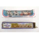 Two boxed diecast commemorative model Royal carriages ,