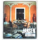 Mid Century / Hollywood Regency : Original Hard Cover Book - Jansen Decoration 1971 ,