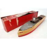 A 1970s Bowman models ltd , New Bowman '' Snipe '' Steam Driven Speed Cruiser in original box,