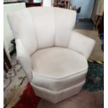 Art Deco tub chair CONDITION: Please Note - we do not make reference to the