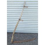 Old scythe CONDITION: Please Note - we do not make reference to the condition of