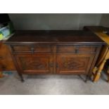 Carved oak sideboard CONDITION: Please Note - we do not make reference to the