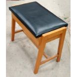 Retro piano stool CONDITION: Please Note - we do not make reference to the