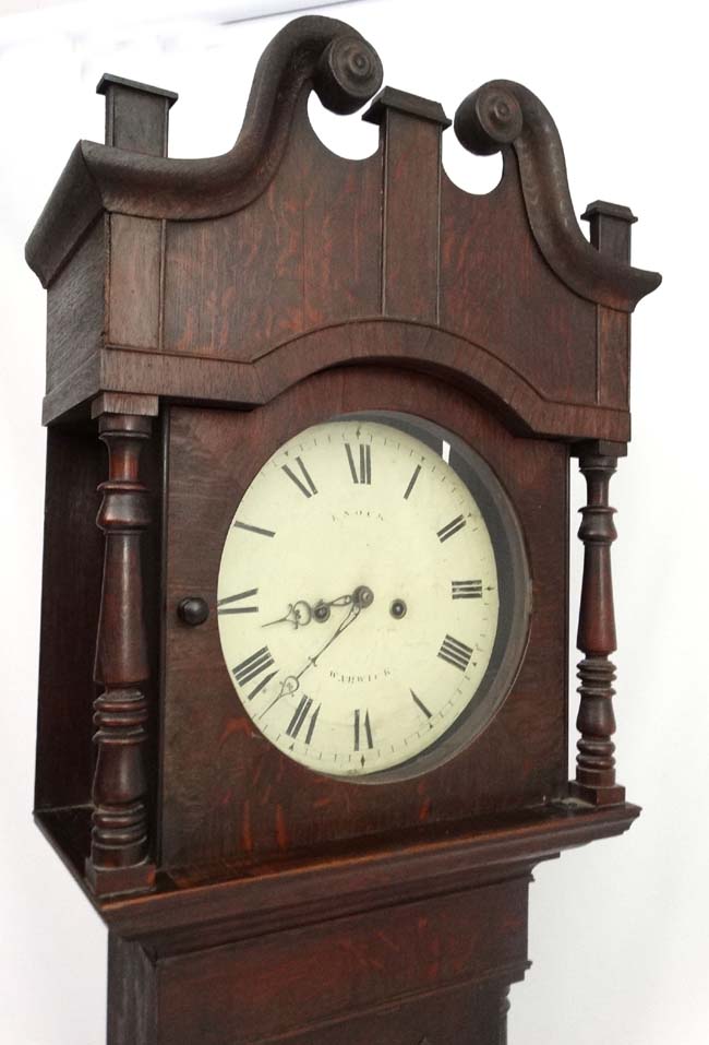 Longcase Clock : E Nock , - Image 9 of 14