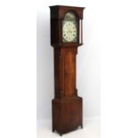 Longcase clock : ' J Sharpe , Stamfordham ' c.