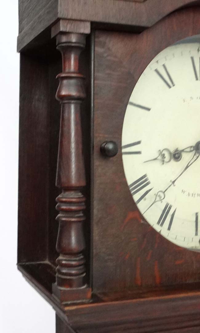 Longcase Clock : E Nock , - Image 8 of 14