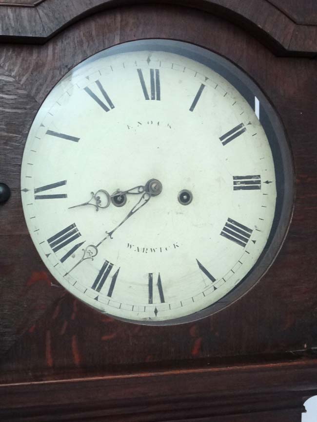 Longcase Clock : E Nock , - Image 7 of 14