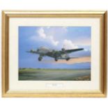 Militaria : After Barry Price ( 20thC) A polychrome print entitled ' Stirling 1940s ' ,