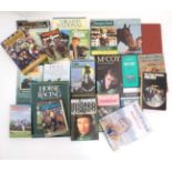 Books: A large collection of Horse Racing books and Biographys,