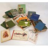 Books: A large collection of sporting books,