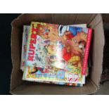 Box of assorted Beno magazines and a 1980 Rupert Annual CONDITION: Please Note -