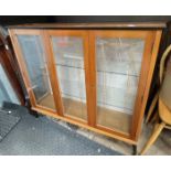 Glazed display cabinet CONDITION: Please Note - we do not make reference to the