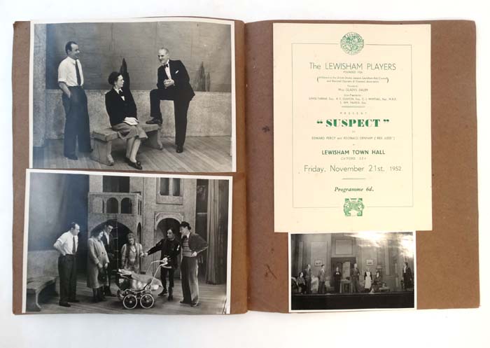 Ephemera: A 1940s and 50s '' The Lewisham Players '' album, to include programmes, - Image 5 of 7