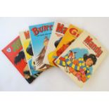 Books: A collection of 1980s Girls Annuals to include: '' Bunty , The Book for Girls '' 1983 ,