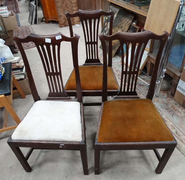 3 dining chairs CONDITION: Please Note - we do not make reference to the condition - Image 2 of 3