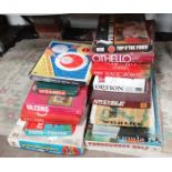 Assorted board games etc to include : Top fo the Form, Othello, Swindle, Wildlife, Tournament Golf,