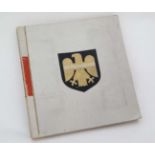 Militaria : An unusual cigarette card album entitled ' Die Reichswehr ' ( designed by Oscar Hermann