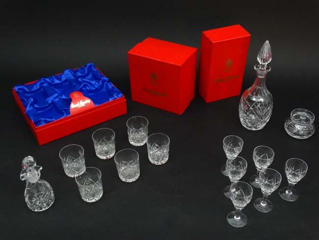 Assorted Royal Brierley crystal ware to include tumblers, - Image 4 of 11