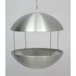 Vintage Retro : An unusual Danish pendant light / lamp by HF,