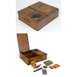 A c1900 smokers compendium box .