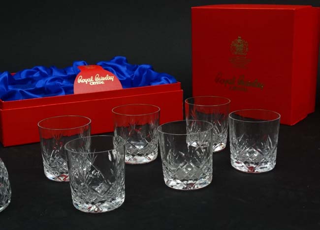 Assorted Royal Brierley crystal ware to include tumblers, - Image 7 of 11