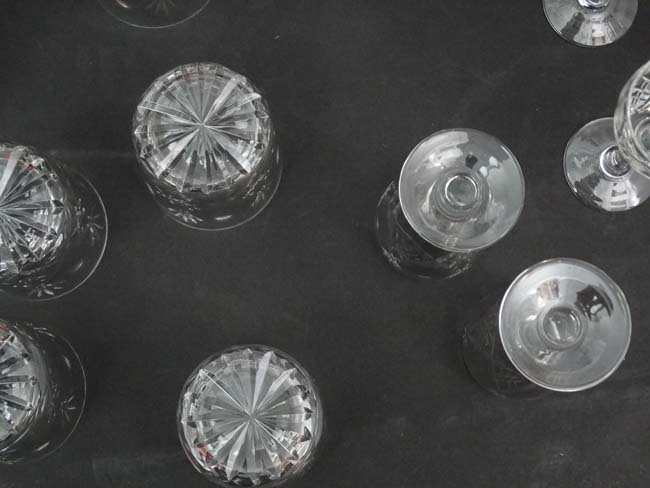 Assorted Royal Brierley crystal ware to include tumblers, - Image 8 of 11