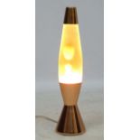 Vintage Retro : An original " Astro " Lava Lamp made by Crestworth Ltd of Poole , Dorset,