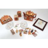 Qty of cottage ware items CONDITION: Please Note - we do not make reference to the