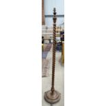 Arts & Crafts Barley twist standard lamp CONDITION: Please Note - we do not make