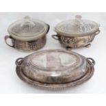 2 items of silver plate CONDITION: Please Note - we do not make reference to the