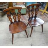 2 ercol chairs CONDITION: Please Note - we do not make reference to the condition