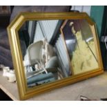 Large gilt mirror CONDITION: Please Note - we do not make reference to the