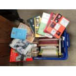 Box of assorted sporting books