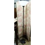 Bedroom / dressing screen together with an up lighter (2) CONDITION: Please Note -