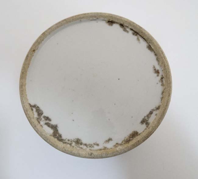A Chinese famille rose cylindrical brush pot, - Image 2 of 4