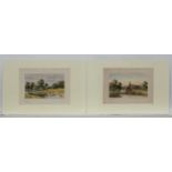 Harold Lawes (1865-1940), Watercolours, a pair, Hampstead and Highgate,
