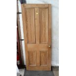 Pine door CONDITION: Please Note - we do not make reference to the condition of